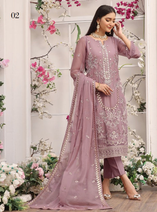 Dastaan Luxury Chiffon Edit-D02