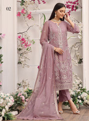 Dastaan Luxury Chiffon Edit-D02