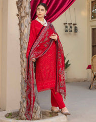 Aalaya Naveli Emb Boring Lawn-D02