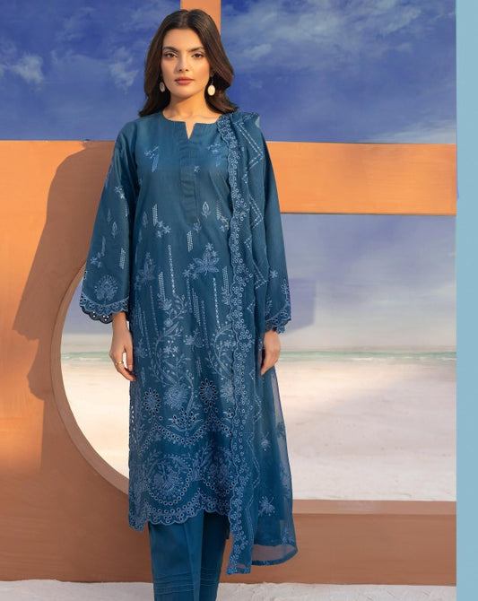 Aalaya Azure Emb Lawn-D02