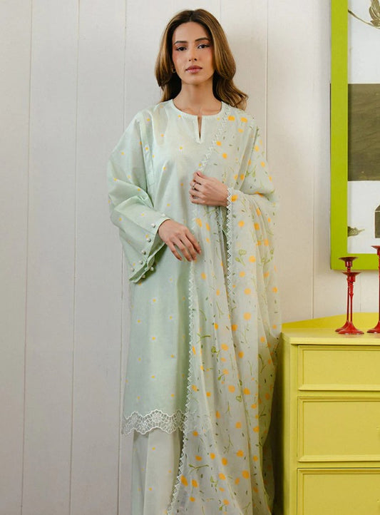 Cross Stitch Daily Wear Lawn-D02