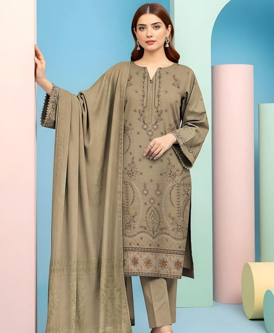 Moin Fabrics Ayat Emb Dhanak-D02