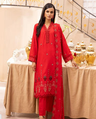 Zara Meer Mastani Emb Lawn-D02