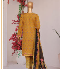 HZ Satranga Emb Lawn-D02