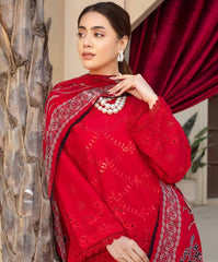 Aalaya Naveli Emb Boring Lawn-D02