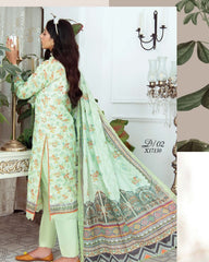 Rang Rani Printed Emb Lawn-D02