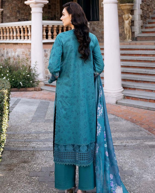 Afrozeh Damask Emb Lawn-D4A