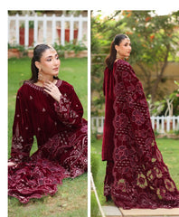 Dr Haris Emb Velvet-D02