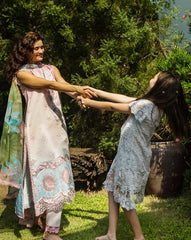 Mushq Solace Ombre Chikankari-D02