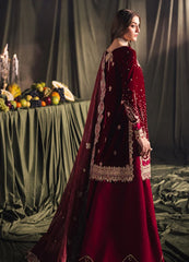 Qalamkar Velvet Edit-BK-02