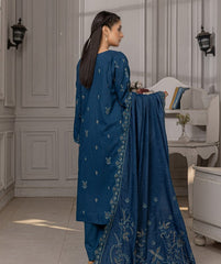 Alara Emb Zari Dhanak -D02