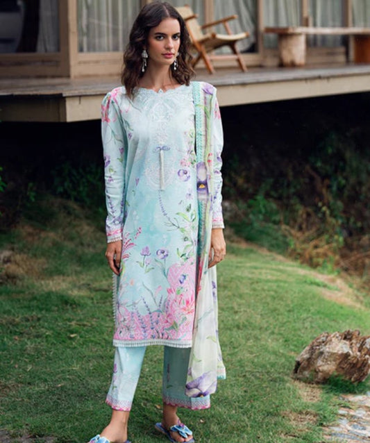 Roheenaz Garden Veil Lawn-D03A