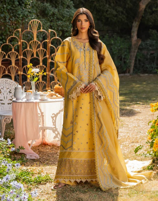 Florent Reveerie Chikankari Lawn-FLC-3A