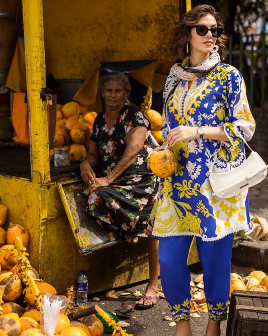 Mushq La Dolce Prints Lawn-D03B