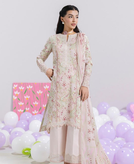 Qalamkar Qprints Lawn-D03B