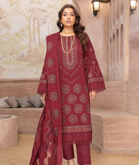 Alif Emb Fancyy Lawn-D03