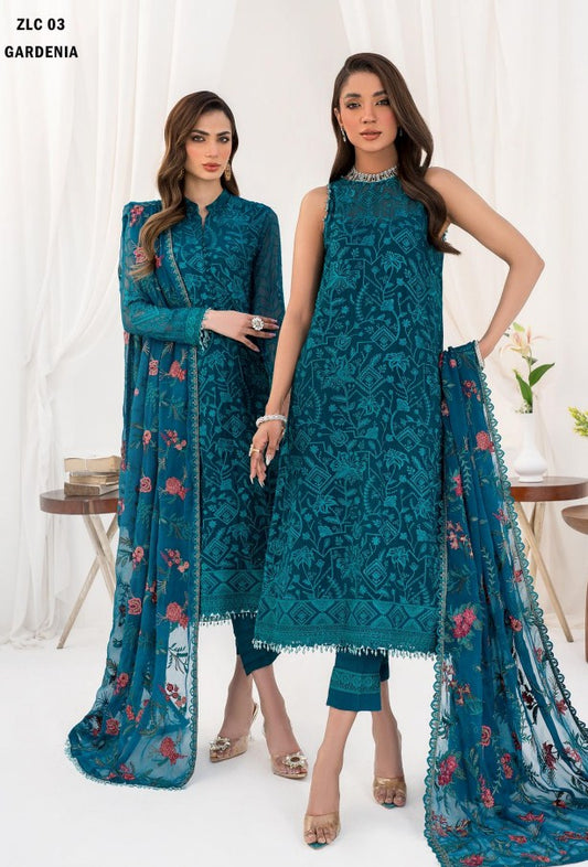 Zarif La Celeste Luxury Formals-03 Gardenia