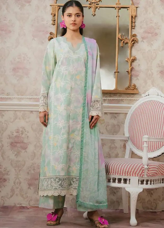 Armelia Emb Lawn-D03