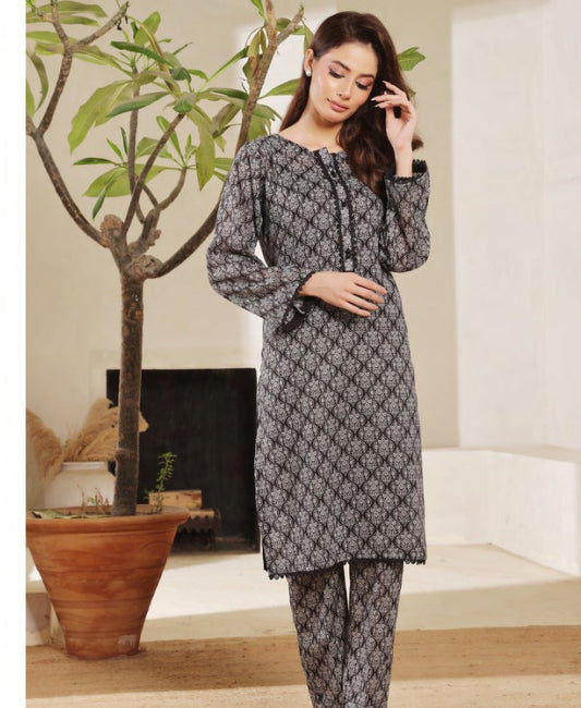 Saphron Ready To Wear Black & White-D03