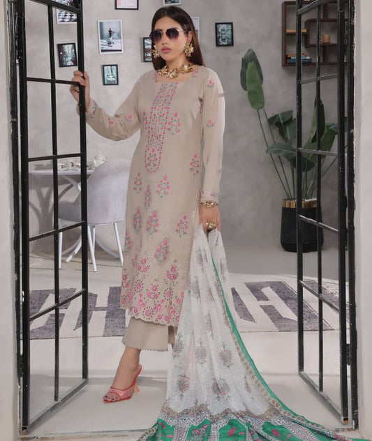 Soghat Jasmine Emb Cotton-D03