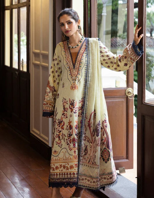 Mushq Seraph Jacquard Lawn-D03