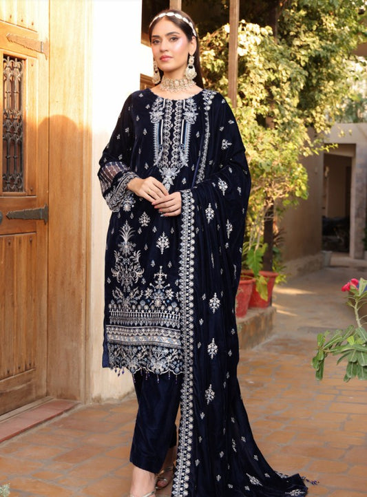 Maya Noor Velvet-D03