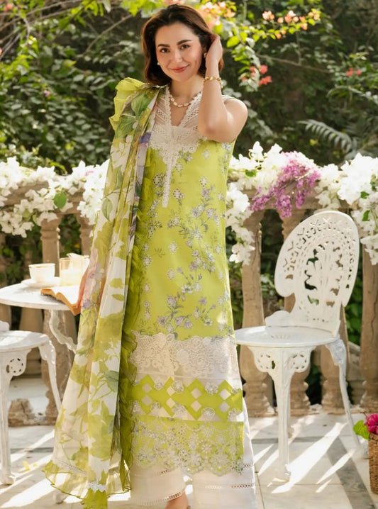 Asifa&Nabeel Gulkari Lawn-D03