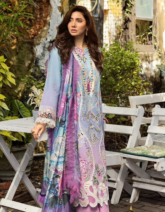 Mushq Manaram Luxury Lawn-D03