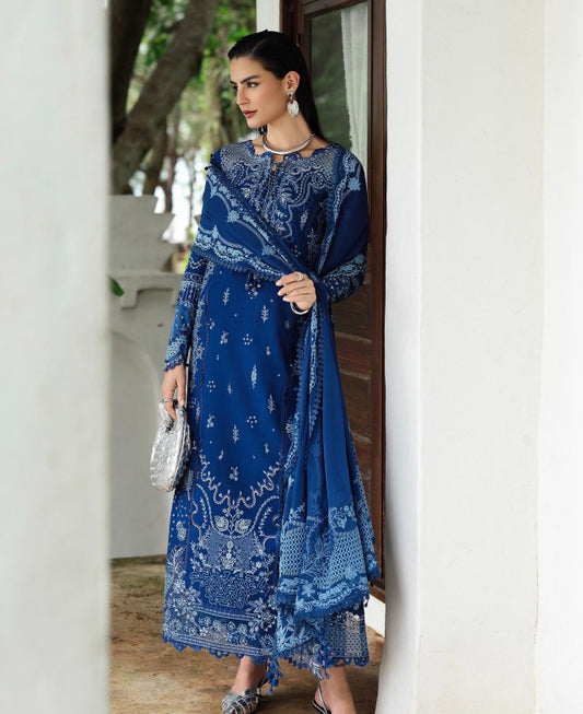 Qalamkar Q Linen -KL03 Eclipse