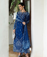 Qalamkar Q Linen -KL03 Eclipse