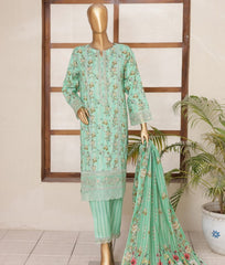 Suntex Ready To Wear Emb Lawn-D03