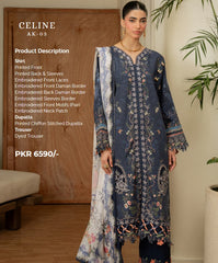 Aabyaan Print Luxe Linen-AK-03