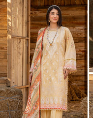 Abisha Jasmine Emb Lawn-D03