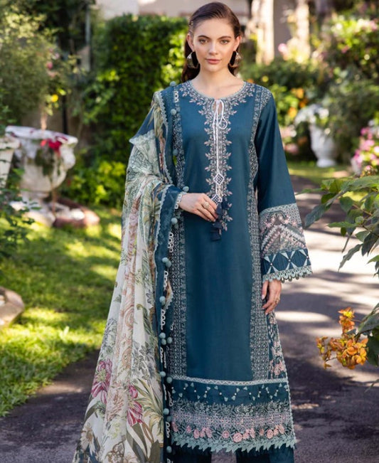 Jade Le Premier Emb Lawn-D03