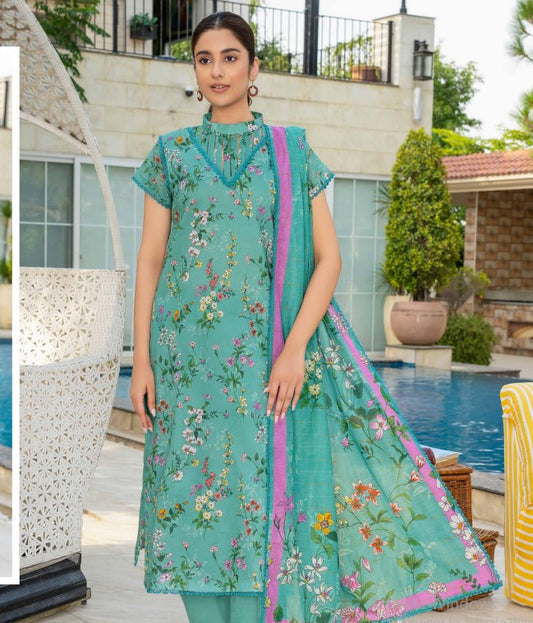 Coral Summer Basics Lawn -D03