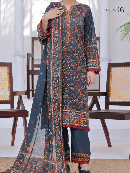 VS Tex Ayesha Alishba Lawn-D03