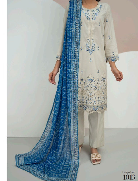 VS Anmol Emb Cambric-D1013