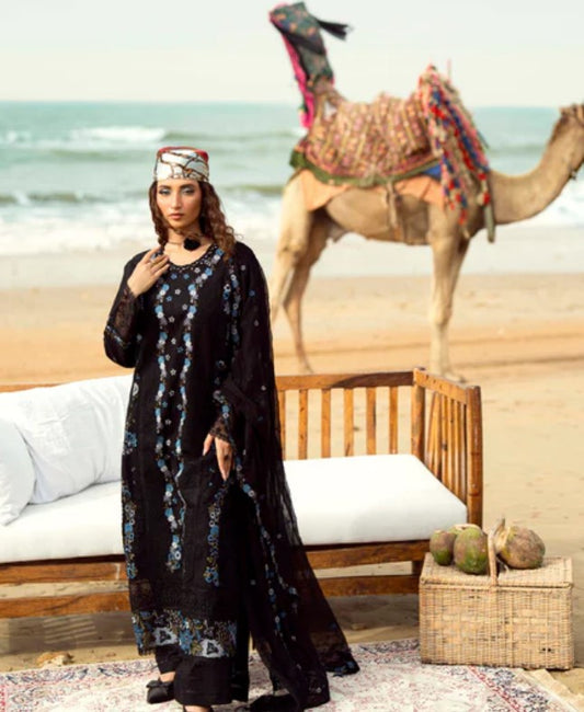 Guzel Ready To Wear Festive Lawn-Tarseel