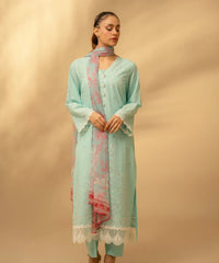 Zouj Chikankari Lawn-D03