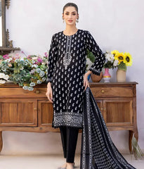 Regalia Textile Black & White-D03