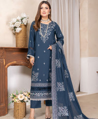 Alif Airjet Fancy Emb Lawn-D03