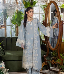 E Craft Chikankari Chiffon Dupatt-EEC-3B