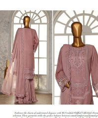 Mi Ready To Wear Emb Chiffon-D03