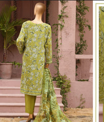 HZ Meenakari Emb Cotton-D03