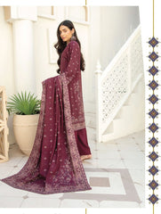 Abisha Emb Peach Winter-D03