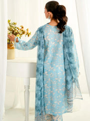 Hum Dum Rang E Bahar Emb Lawn-D03