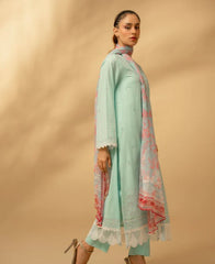 Zouj Chikankari Lawn-D03