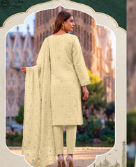 Minha Emb Jacquard Cotton-D03