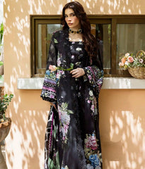 Elaf Prints With Chiffon Dupatta-D04A