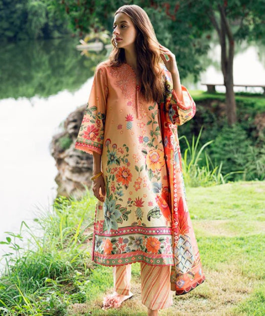 Roheenaz Garden Veil Lawn-D04A